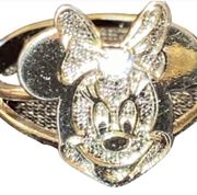 24k Gold Plate Minnie Mouse Crystal Ring