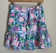 Lilly Pulitzer Maldives Sea Turtle Wave Debbie Skirt