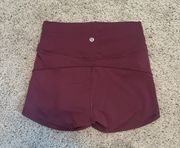 Lululemon shorts maroon