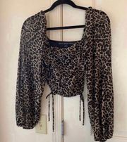 Boutique Cheetah Top