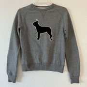 League  Boston University Grey Bulldog Sweatshirt