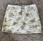 camo skort size 16