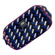 Opening Ceremony Estee Lauder Makeup Bag Blue White Black Geometric Print