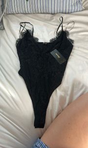 Lace Black Bodysuit 