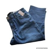 Christopher & Banks Signature Slimming Shaped Fit Mid-Rise Crop Jeans NWT Size12