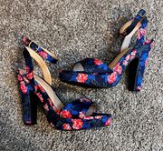 Floral  Heels