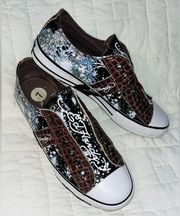 ED HARDY Slip On Sneakers sz 7