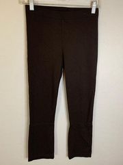 Vince. | Black Pull On Stretch Stitch Ankle Pants / Leggings Size XS