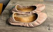 Tieks By Gavrieli Women’s 6 Ballerina Pink Blush Foldable Ballet Flats