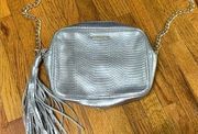 Victoria’s Secret Silver Crossbody Bag