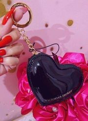 Victoria Secret shiny vintage heart pouch