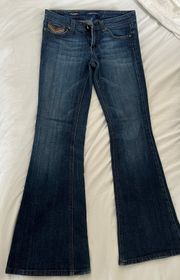 Dark Wash Flare Jeans