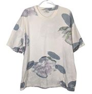Acne Studios Bess Merci PRT PAW13 Shirt Abstract Watercolor Floral Oversize XXS