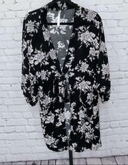 Spiritual Gangster Maya Kimono Robe Floral