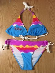 Bin 5 New Rare Tye Dye String Bikini Size Medium