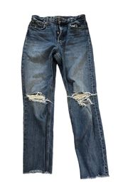 Joes Jeans Denim Distressed The Smith Mom Jeans