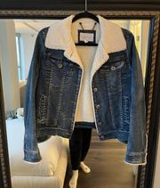 Sherpa Lined Jean Jacket