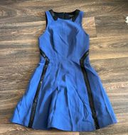 Rag and Bone blue skater dress