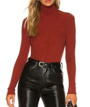 House of Harlow 1960 Peyton Turtleneck Sweater in Red Large