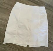 New York & Company white skirt size 10