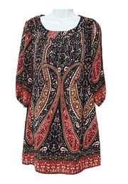 Paisley Shift Dress