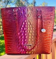 Brahmin ellen tote bag in glam ombre nwt​​​​