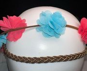 G by Gennaro Set of Two Boho Hippy Hair Bands