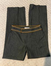 NWOT  high waisted stretchy slacks. Sz 4