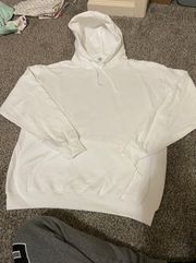 White Nublend Hoodie