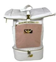 2020 NBNI New Balance Nationals Indoor Championship Backpack Bag Pink Gold White