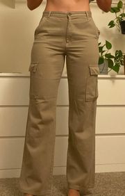 Stradivarius STR straight leg cargos