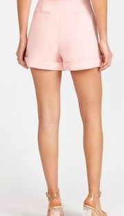 🆕  PINK High Waisted Tailored Cuffed Shorts | XS