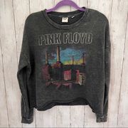 Junkfood Pink Floyd Crop Sweatshirt