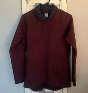 Royal Robbins Skyline Reversible Pullover Sweater Plum size small