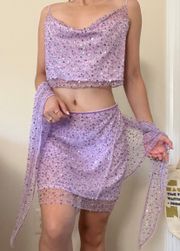 Dyspnea Ms Slinky Set In Lilac