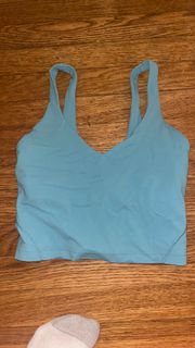 Align Tank Blue