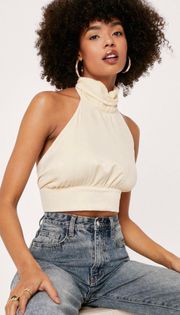 Satin Halter-top