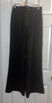 NWOT  Black Flowy Pants