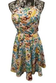 LLove Floral Dress Sundress Flower Mini Dress