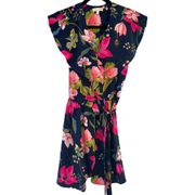 Floral Wrap Dress