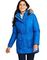 NWT Lands’ End Women's Expedition Down Waterproof Winter Parka medium 10/12 fres