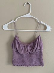 Purple Crop Cami