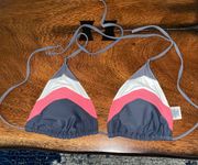 Mossimo Multicolored Bikini Top