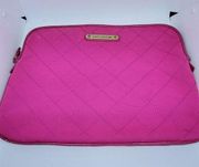 Juicy Couture Pink Quilted Laptop Sleeve