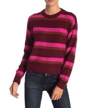 CODEXMODE Striped Pullover Sweater Sized Large New with Tags