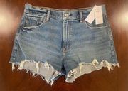 NWT Abercrombie & Fitch Mid Rise Mom Shorts