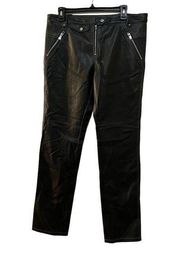 Free People Leather Pants NWOT Size 12