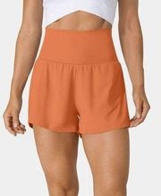 Super High Waisted Back Pocket & Side Hidden Pocket 2-in-1 Yoga Shorts