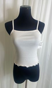 BP NWT Ivory Square Neck Tank Top Cami