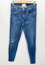 McGuire Medium Wash Newton Blue Cotton Blend Denim Skinny Jeans Women's Size 27